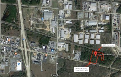 5.8 Acres - Cordele Inland Port - Rail Frontage, $295,000