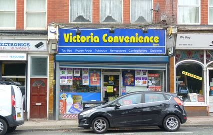 Newsagents With 3 Bed S/c Flat.  Birkenhead