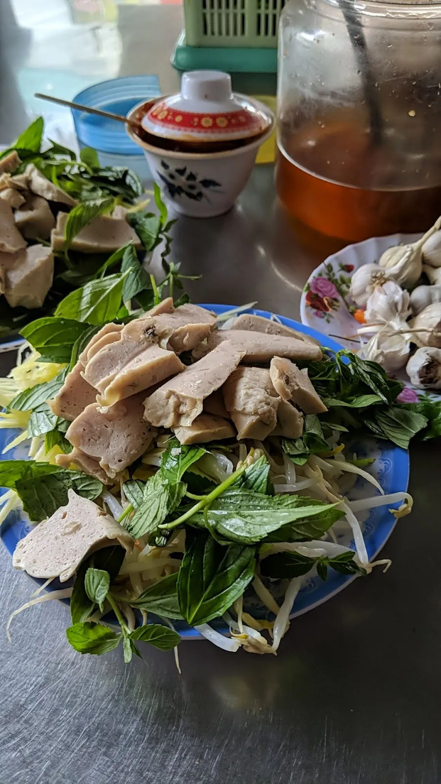 San banh — banh dap and banh cuon — reference photo 1