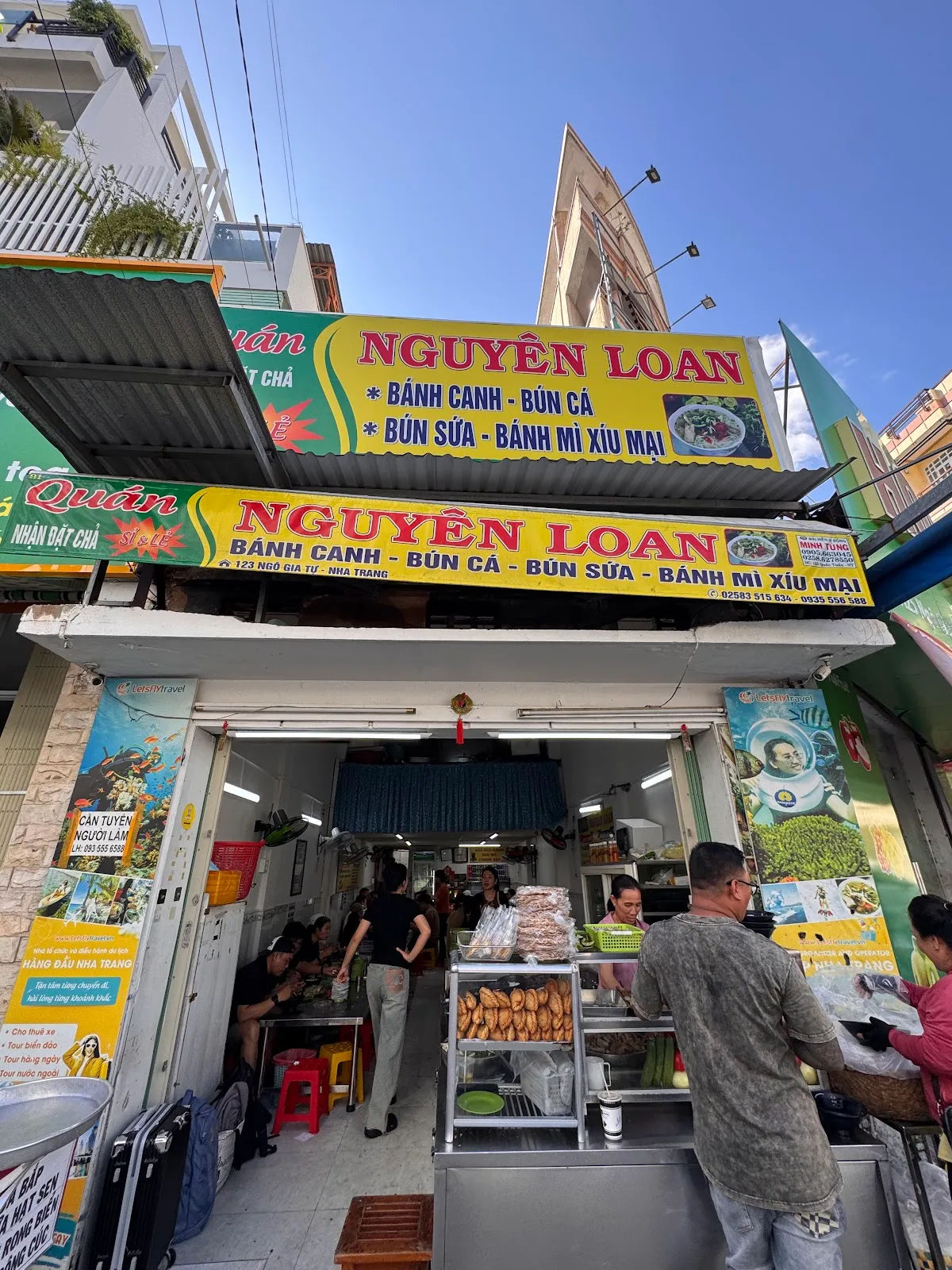 Nguyen Loan fish-cake banh mi — reference photo 1