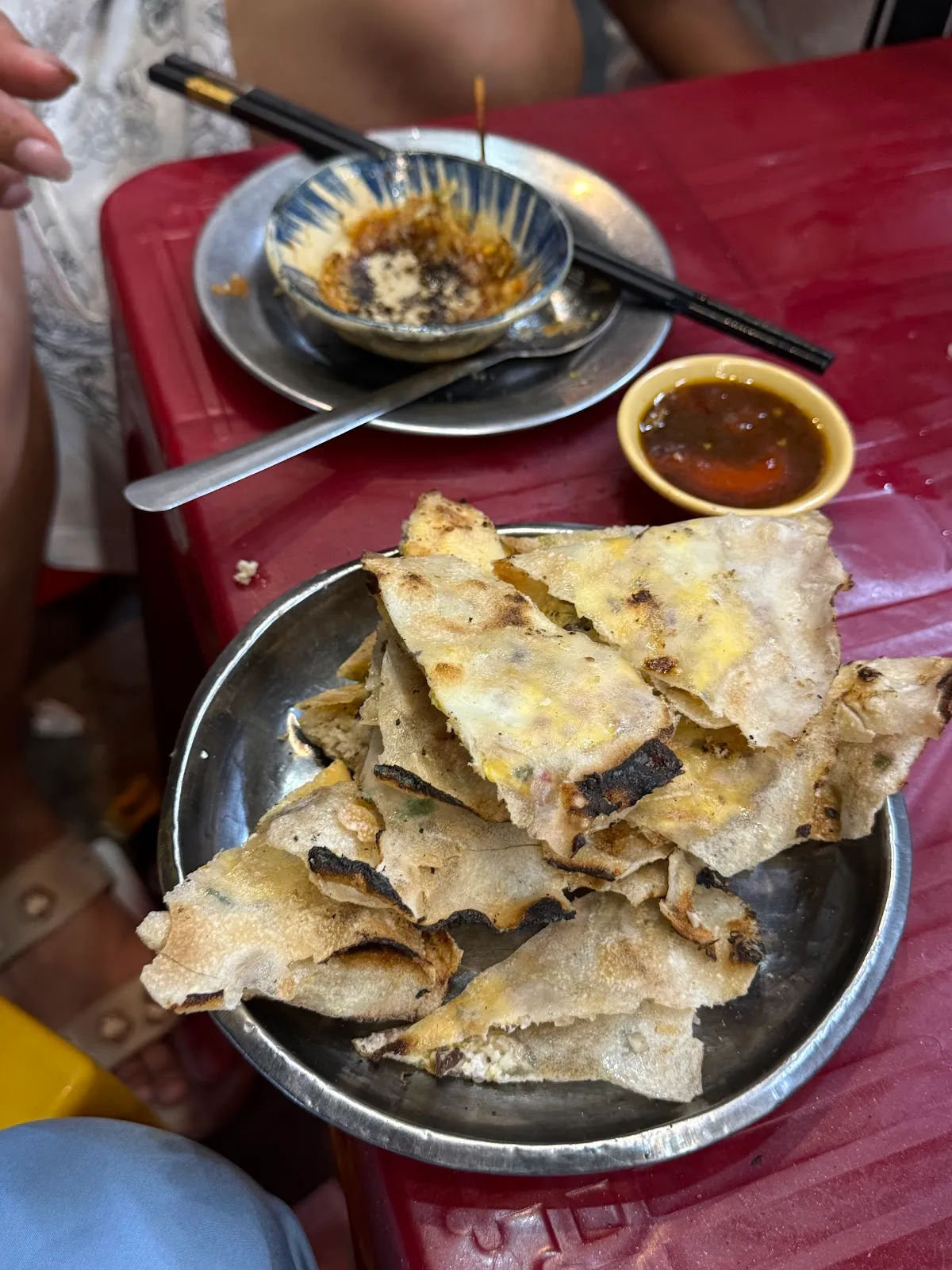Chen Trung Nuong — grilled rice paper on Mac Dinh Chi — reference photo 1