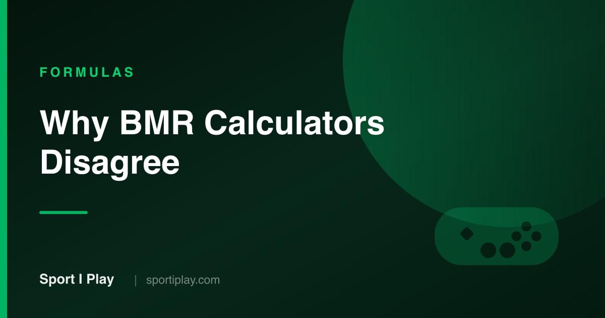 Why BMR Calculators Disagree: A Guide to 3 Formulas