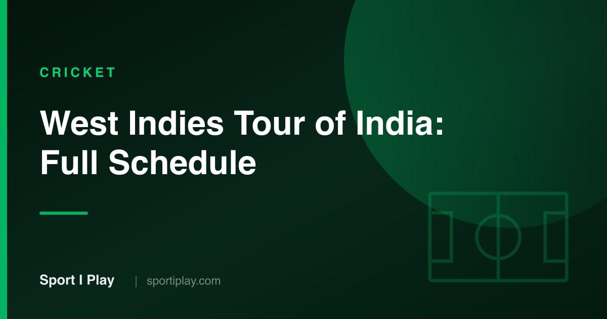 West Indies Tour of India 2026: Full ODI, T20I Schedule
