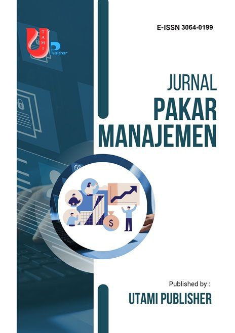 Cover of Jurnal Pakar Manajemen, e-ISSN 3064-0199