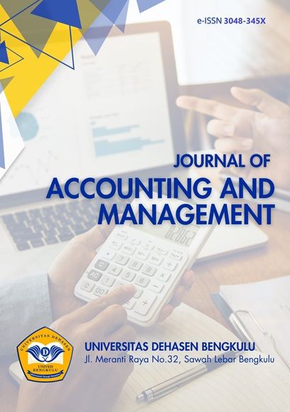 Cover of Journal of Accounting and Management, e-ISSN 3048-345X