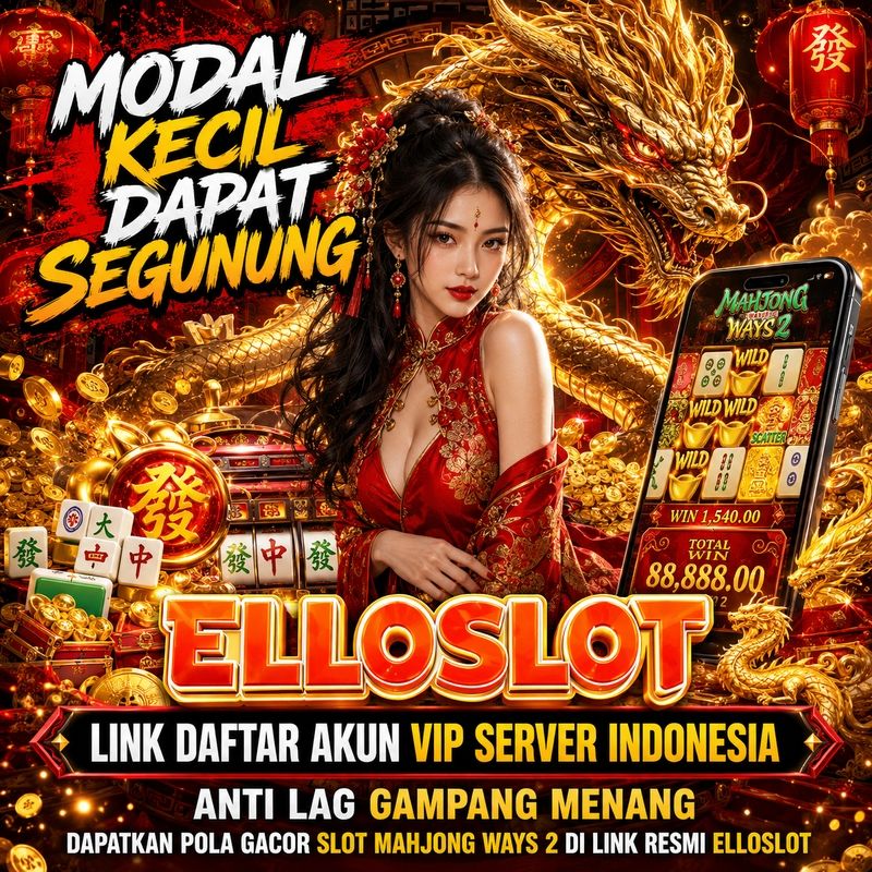 ELLOSLOT || Link Daftar Akun Vip Server Indonesia Anti Lag Gampang Menang