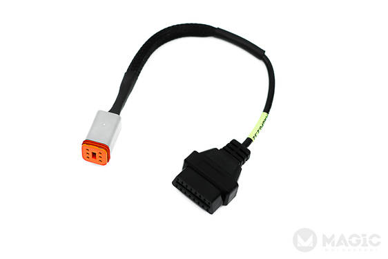 Connection cable: OBD Female to HD 6 Pins