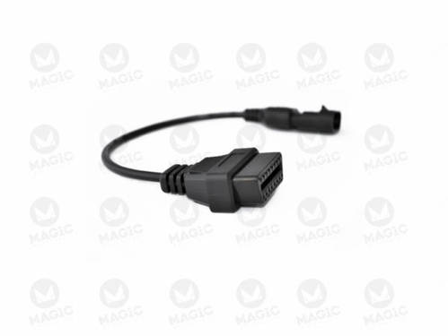 Connection cable: OBD female to FIAT 3 pin