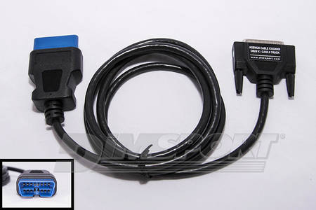 New Genius truck and tractor OBD2 cable