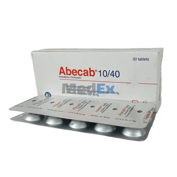 Abecab 10 mg+40 mg Packaging