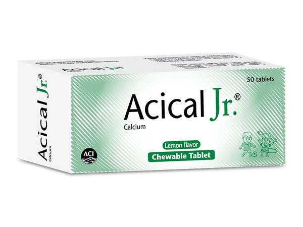 Acical Jr. 250 mg Packaging