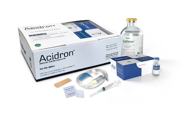 Acidron 4 mg/5 ml Packaging