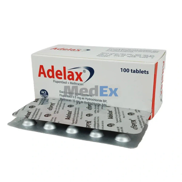 Adelax 0.5 mg+10 mg Packaging