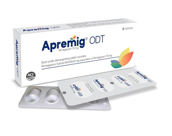 Apremig ODT 75 mg Packaging