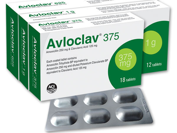 Avloclav 250 mg+125 mg Packaging