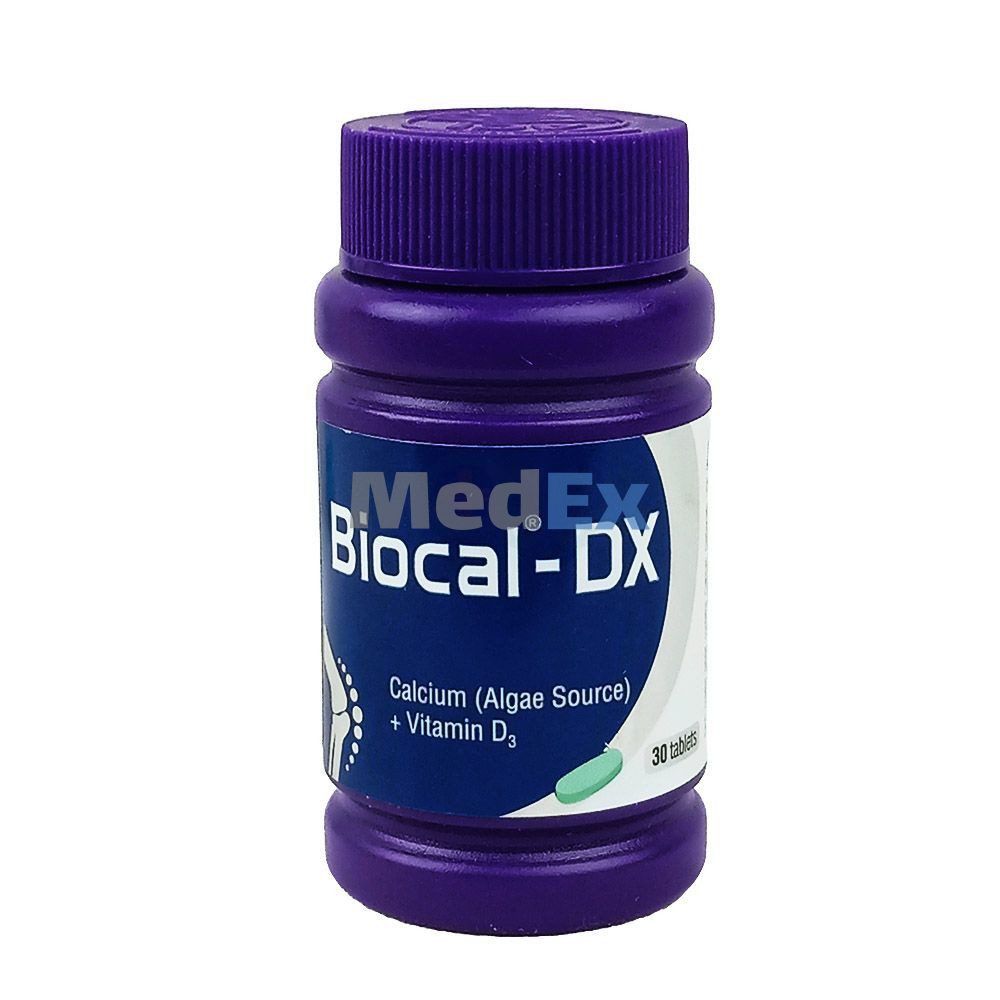 Biocal-DX 600 mg+400 IU Packaging