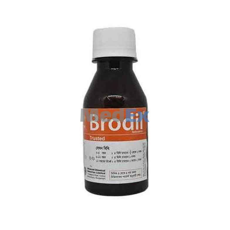 Brodil 2 mg/5 ml Packaging