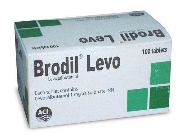 Brodil Levo 1 mg Packaging