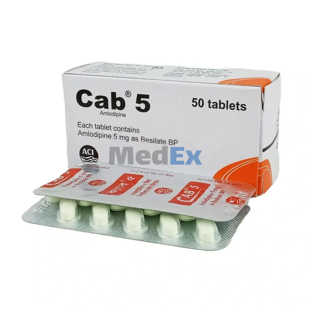 Cab 5 mg Packaging