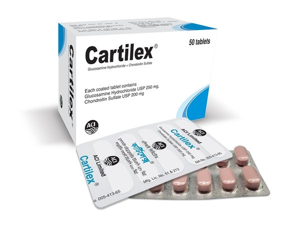 Cartilex Plus 750 mg+600 mg Packaging