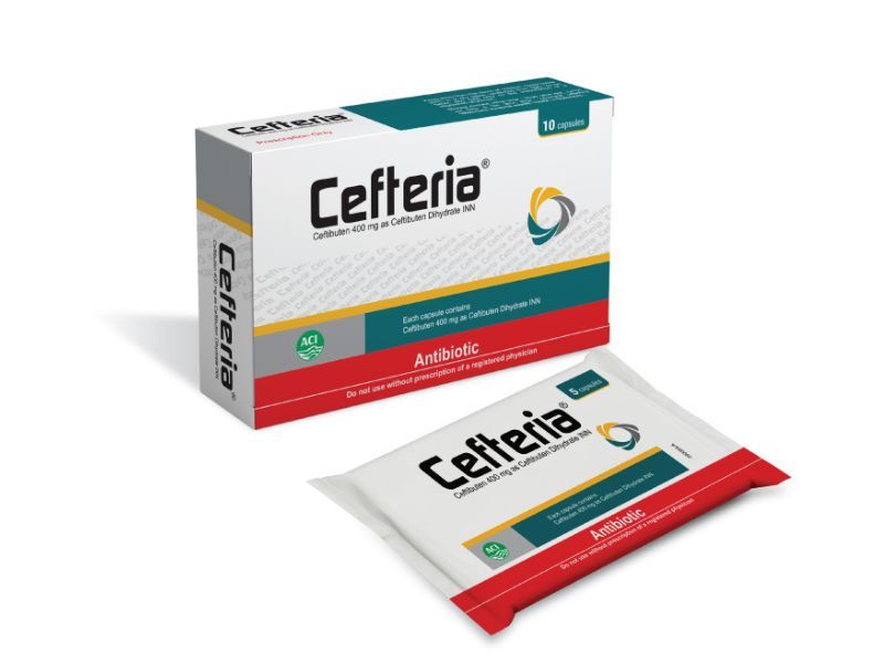 Cefteria 90 mg/5 ml Packaging