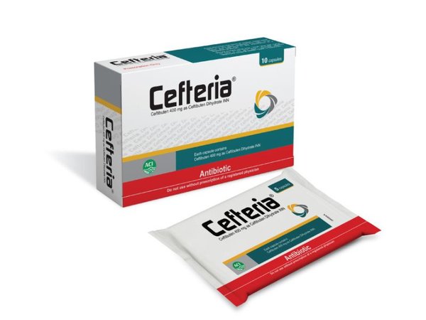 Cefteria 90 mg/5 ml Packaging