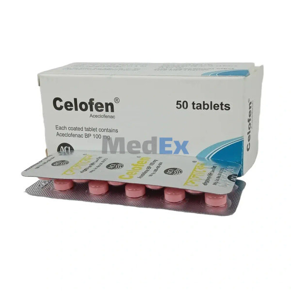 Celofen 100 mg Packaging