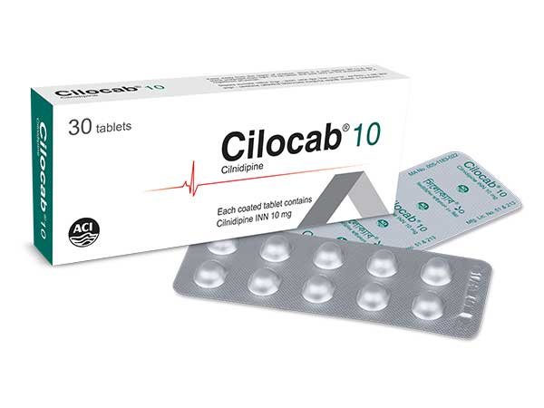 Cilocab 10 mg Packaging