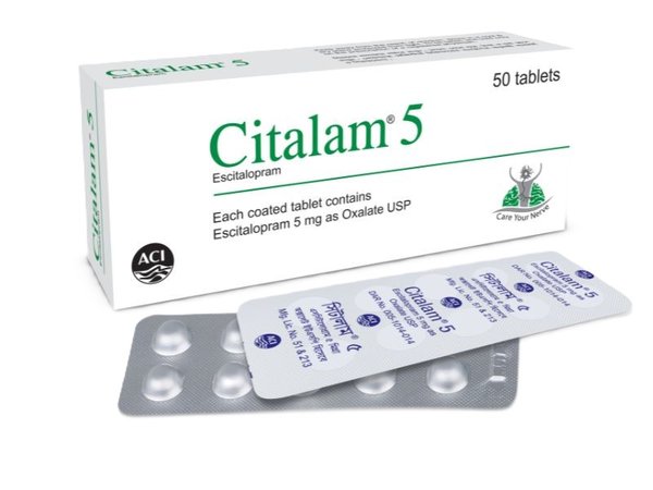 Citalam 5 mg Packaging