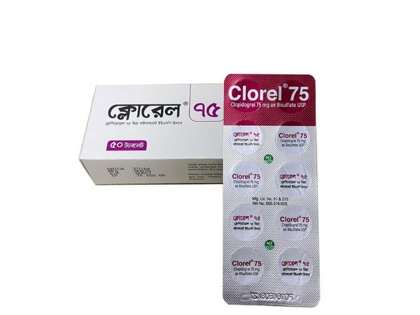 Clorel 75 mg Packaging