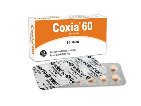 Coxia 60 mg Packaging