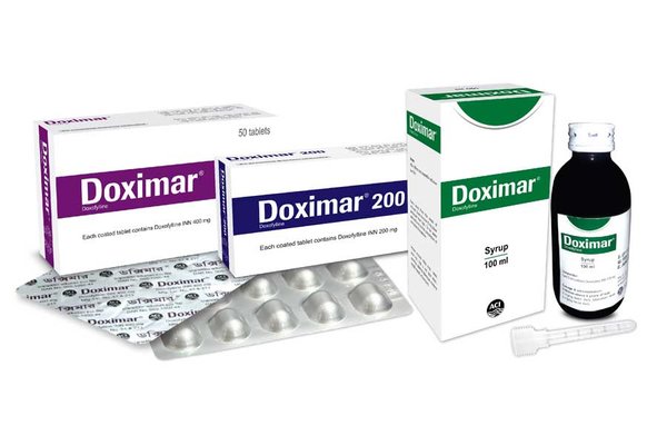 Doximar 100 mg/5 ml Packaging