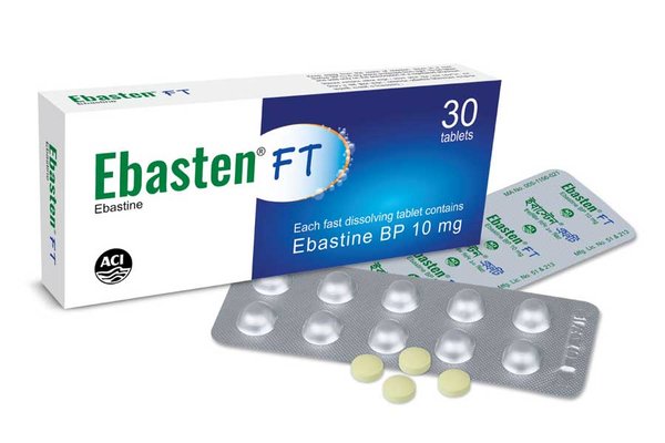 Ebasten 10 mg Packaging