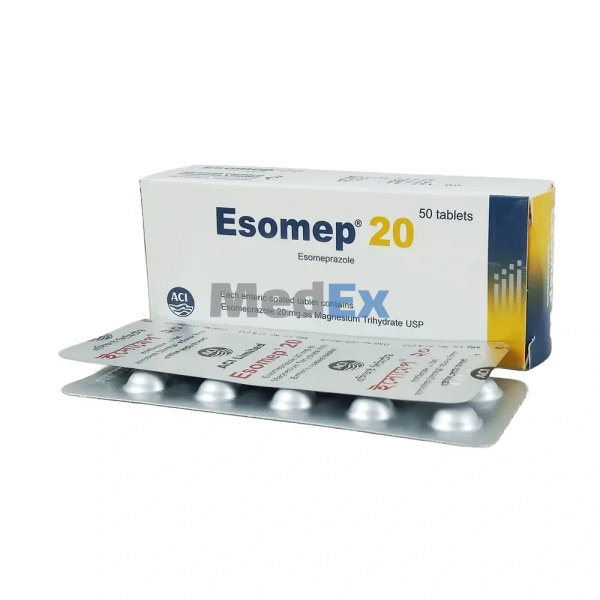 Esomep 20 mg Packaging