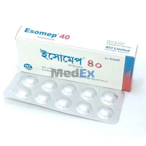 Esomep 40 mg Packaging