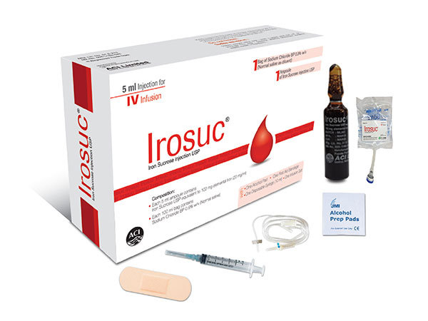 Irosuc 100 mg/5 ml Packaging