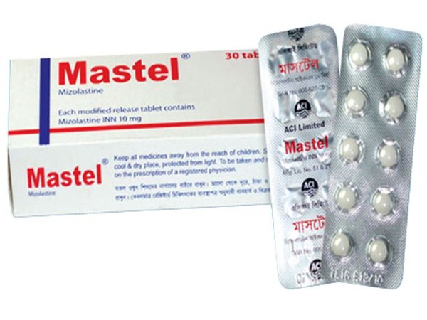 Mastel 10 mg Packaging
