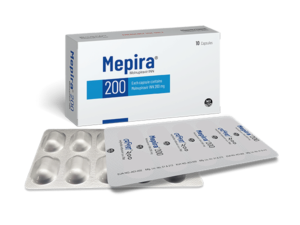 Mepira 200 mg Packaging