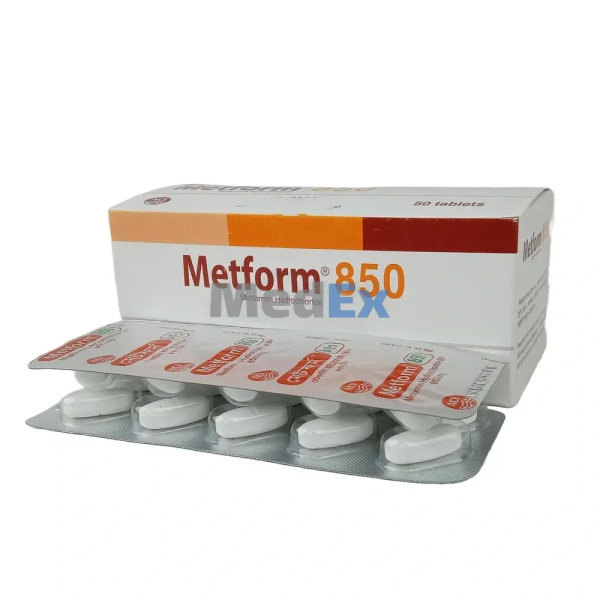 Metform 850 mg Packaging