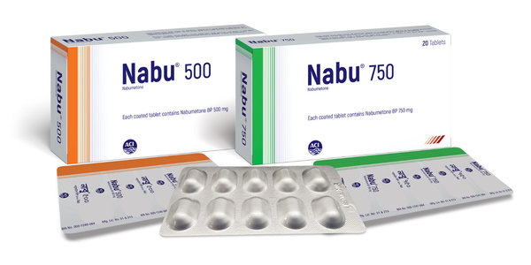 Nabu 750 mg Packaging