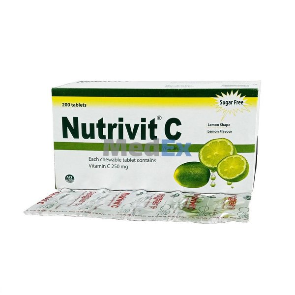 Nutrivit-C 250 mg Packaging