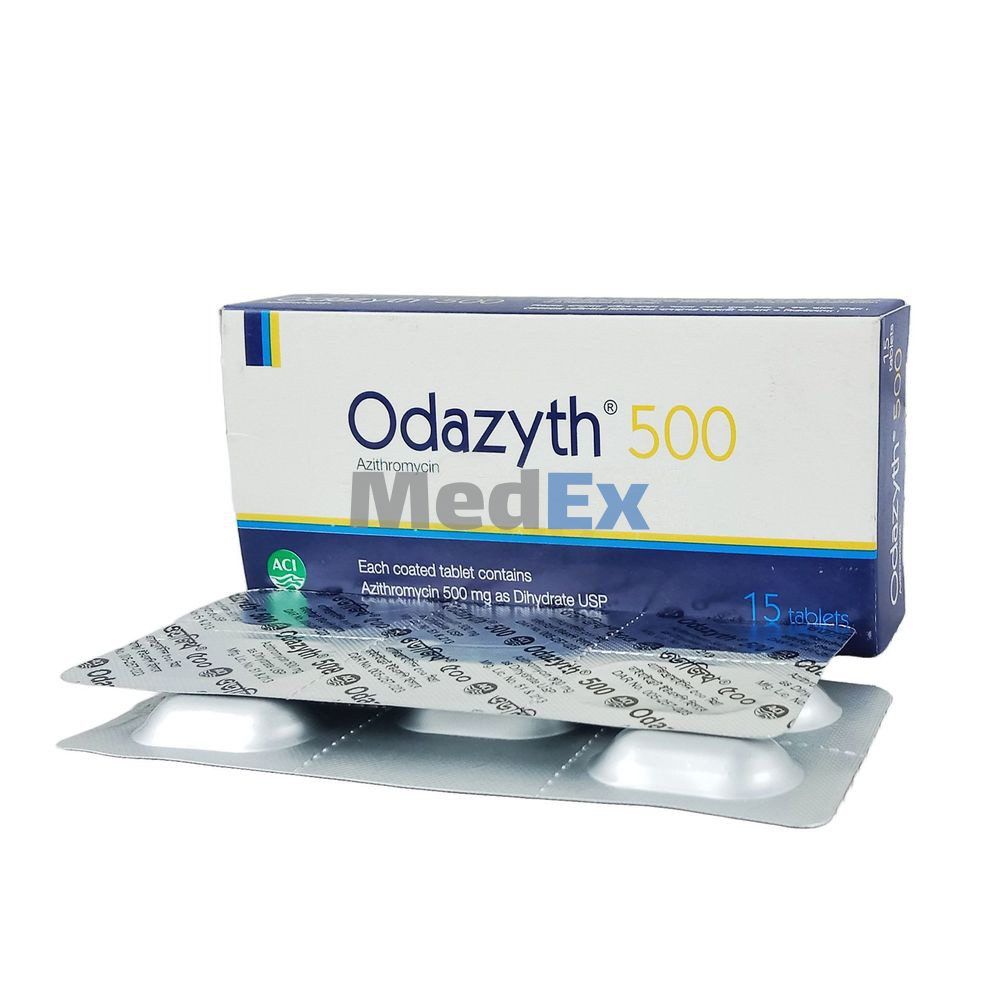 Odazyth 500 mg Packaging