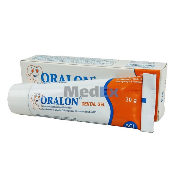 Oralon 1% w/w Packaging