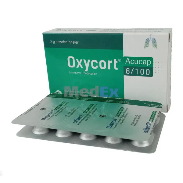 Oxycort 100 mcg+6 mcg Packaging