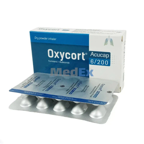 Oxycort 200 mcg+6 mcg Packaging