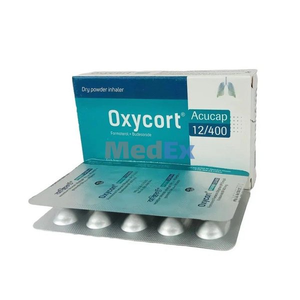 Oxycort 400 mcg+12 mcg Packaging