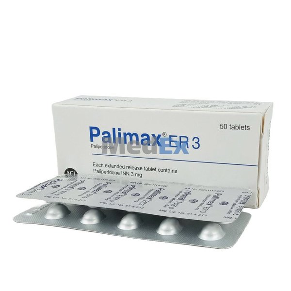 Palimax ER 3 mg Packaging