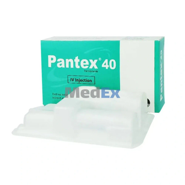 Pantex 40 mg/vial Packaging