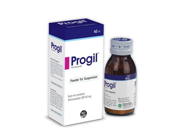 Progil 200 mg/5 ml Packaging