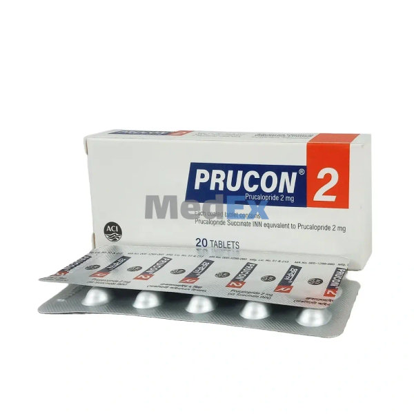 Prucon 2 mg Packaging
